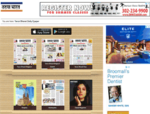 Tablet Screenshot of epaper.tarunbharat.com
